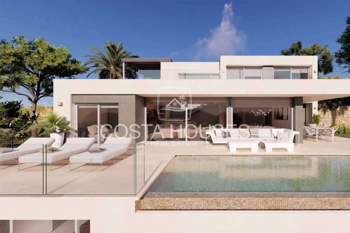 4 bedroom Villa for sale in Cumbre del Sol with pool garage - € 1,824,000 (Ref: 8863965)