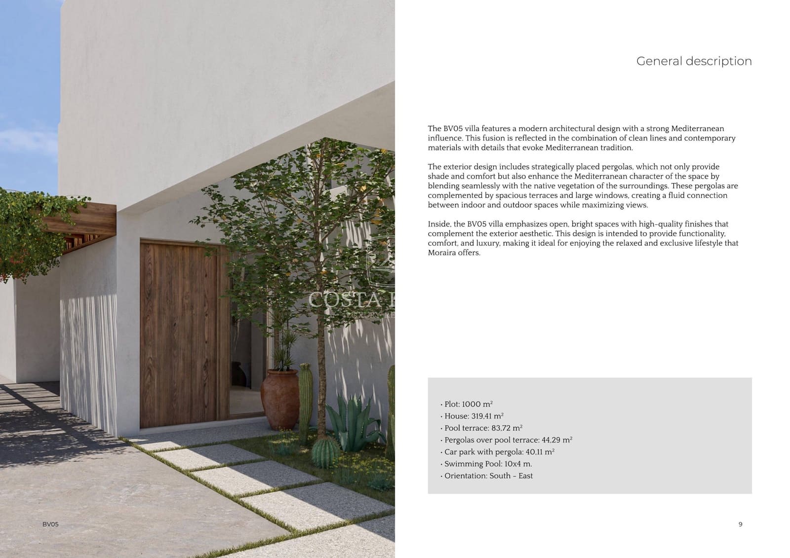 3 bedroom Villa for sale in Moraira with pool - € 1,850,000 (Ref: 8863969)