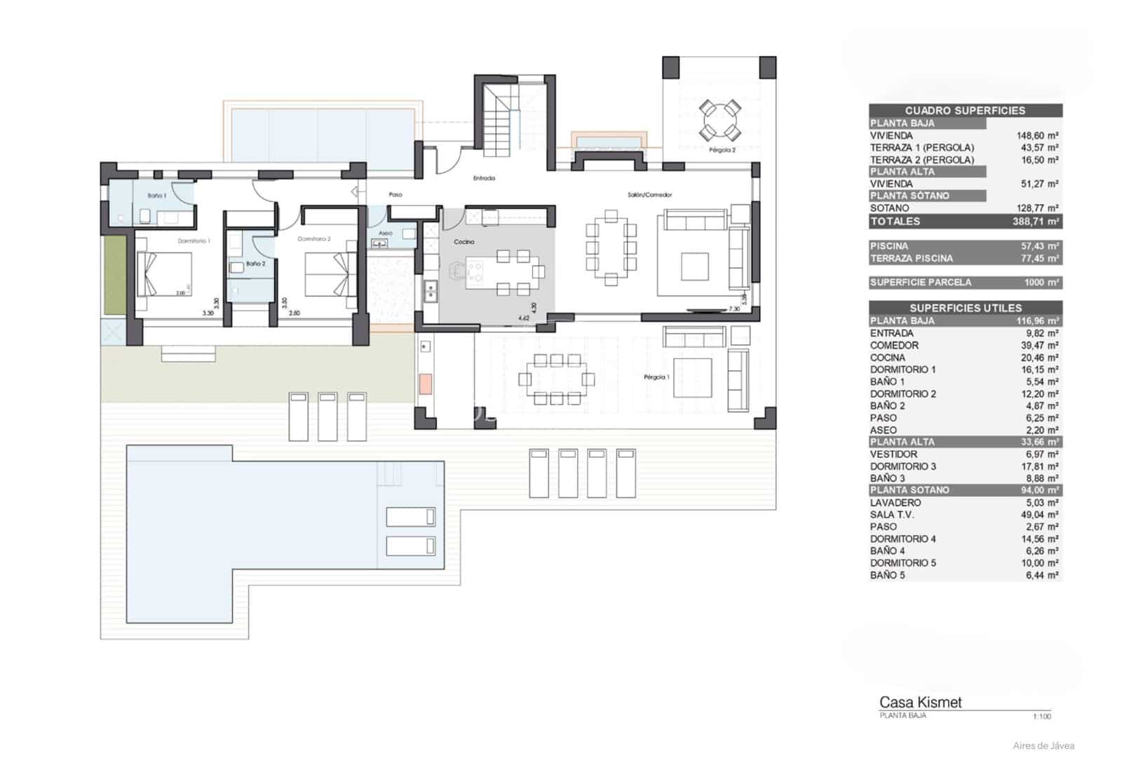 5 soveværelse Villa til salg i Adsubia med swimmingpool garage - € 1.900.000 (Ref: 8863974)