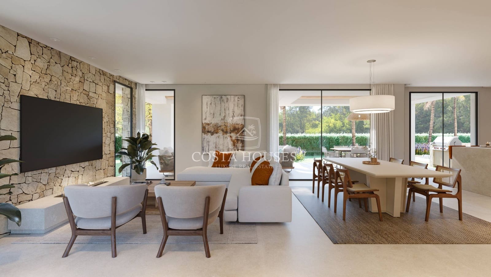 5 sypialnia Willa na sprzedaż w Adsubia z basenem garażem - 2 150 000 € (Ref: 8863974)