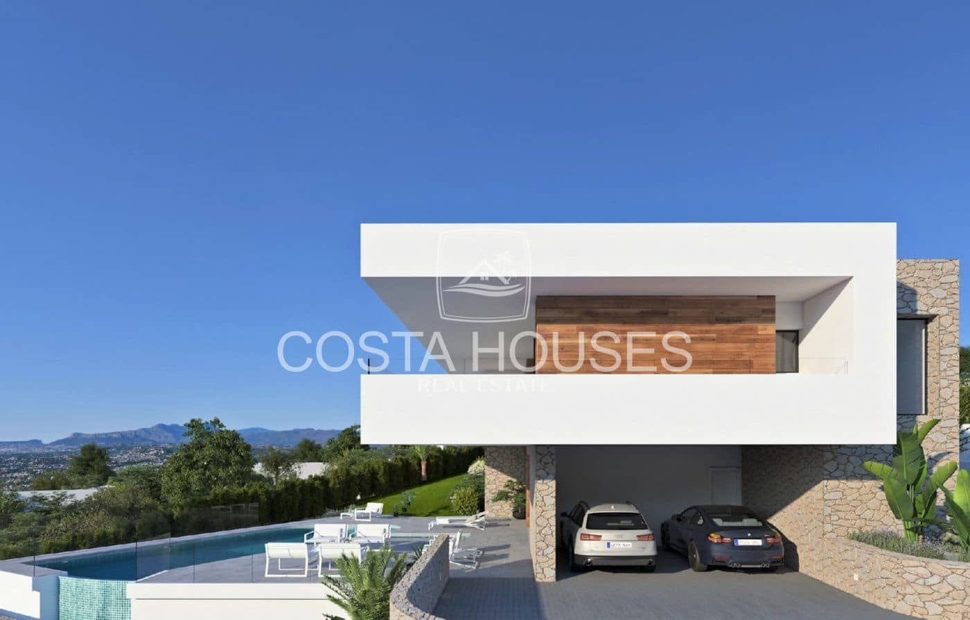 4 chambre Villa/Maison à vendre à Cumbre del Sol avec piscine garage - 1 914 000 € (Ref: 8863976)