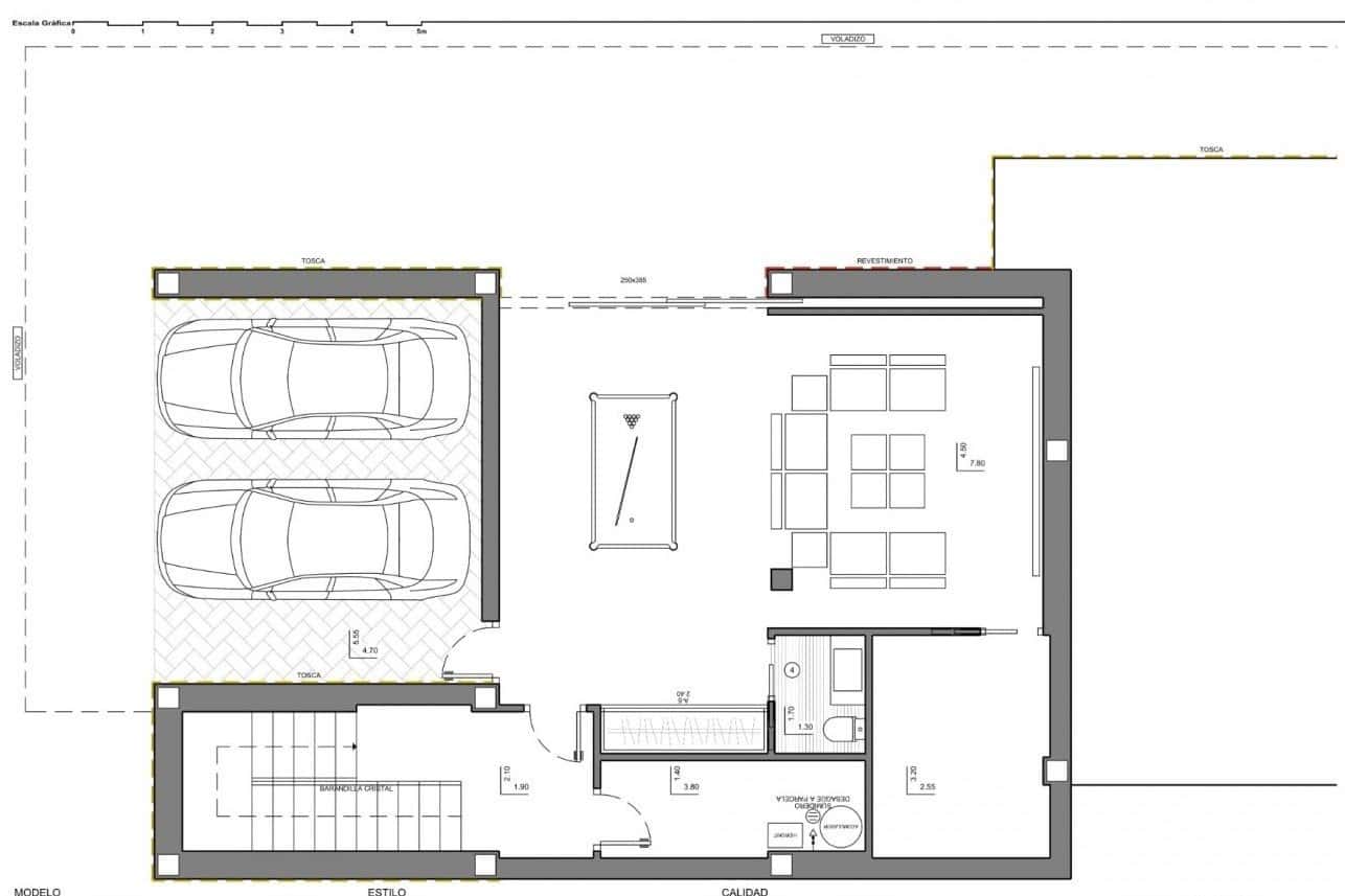 4 chambre Villa/Maison à vendre à Cumbre del Sol avec piscine garage - 1 914 000 € (Ref: 8863976)