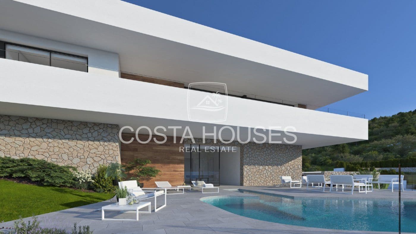 4 chambre Villa/Maison à vendre à Cumbre del Sol avec piscine garage - 1 914 000 € (Ref: 8863976)