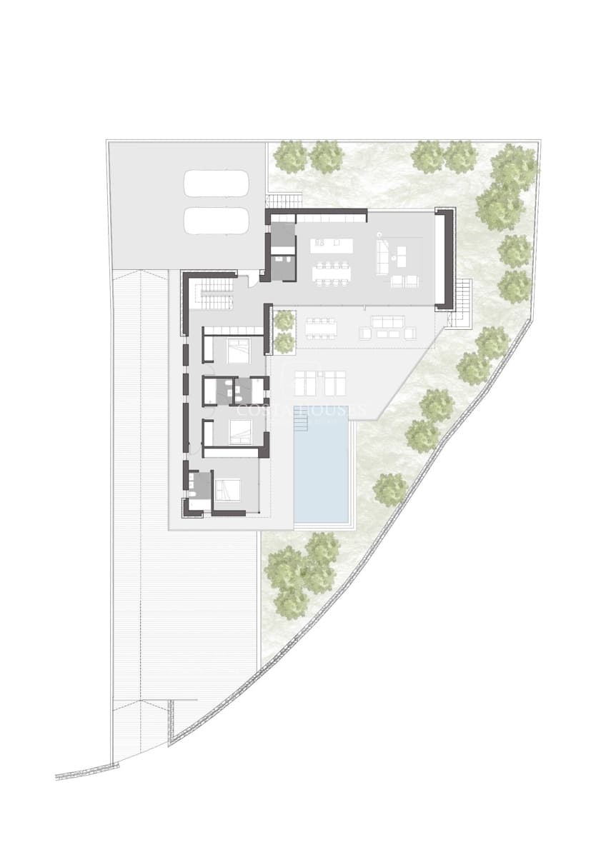 Chalet de 4 habitaciones en Moraira en venta con piscina garaje - 1.995.000 € (Ref: 8863985)