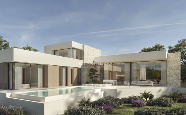 Chalet de 4 habitaciones en Moraira, Teulada-Moraira en venta con piscina garaje - 1.995.000 € (Ref: 8863985)