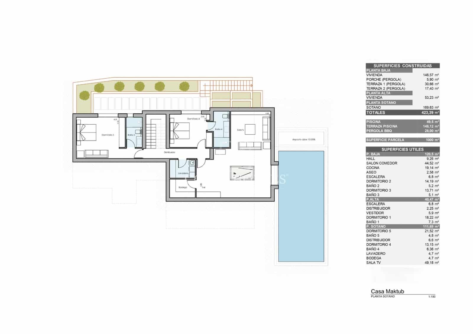 5 soveværelse Villa til salg i Adsubia med swimmingpool garage - € 2.200.000 (Ref: 8863998)