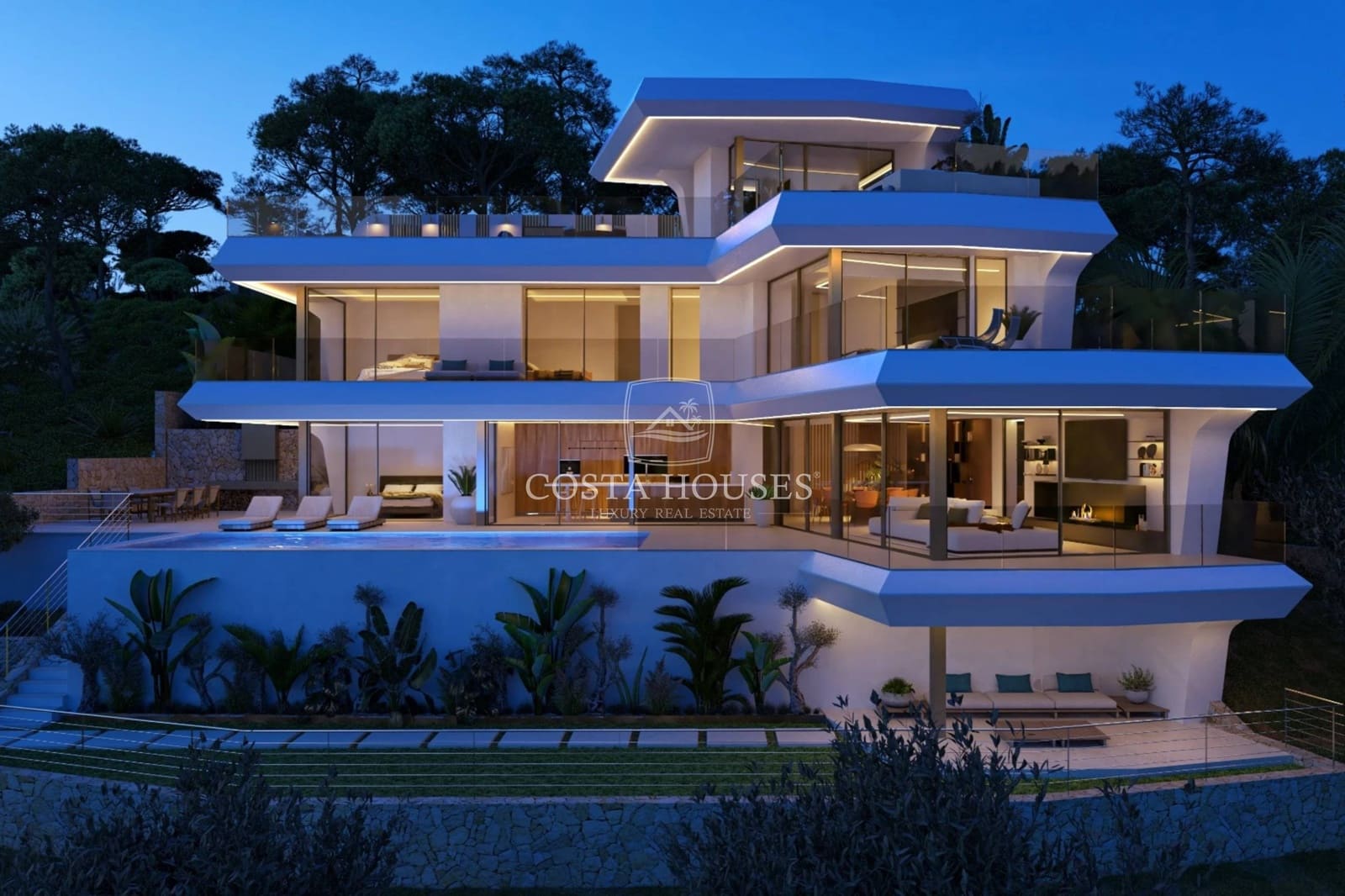 8 bedroom Villa for sale in Altea with pool garage - € 2,250,000 (Ref: 8863999)