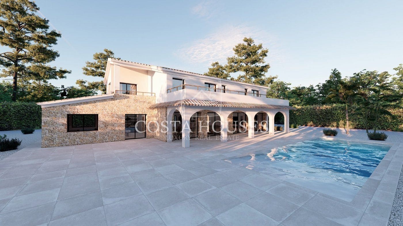 5 quarto Quinta/Casa Rural para venda em Benissa com piscina garagem - 2 275 000 € (Ref: 8864000)