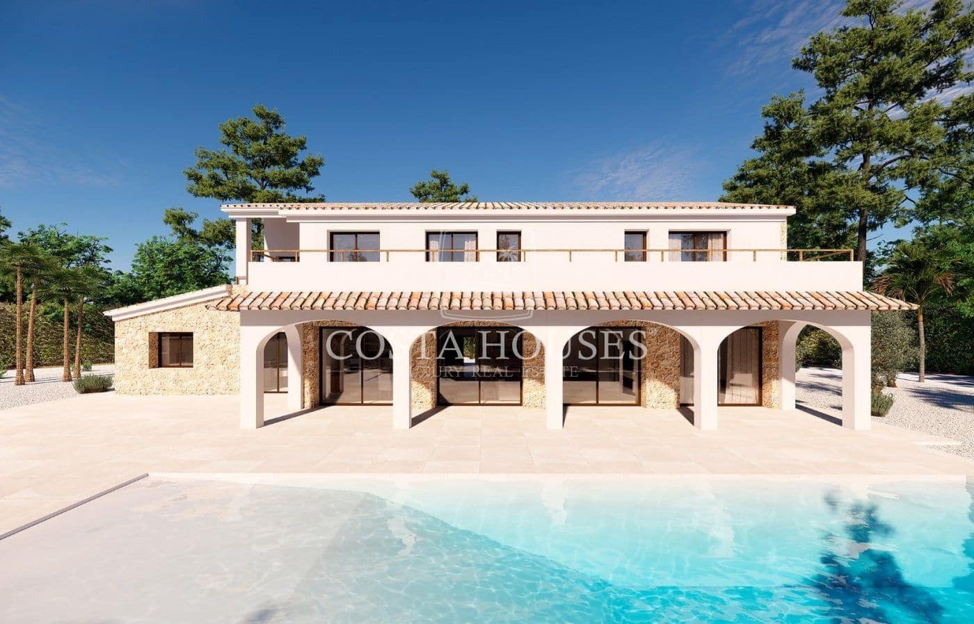 5 Zimmer Finca/Landgut zu verkaufen in Benissa mit Pool Garage - 2.275.000 € (Ref: 8864000)