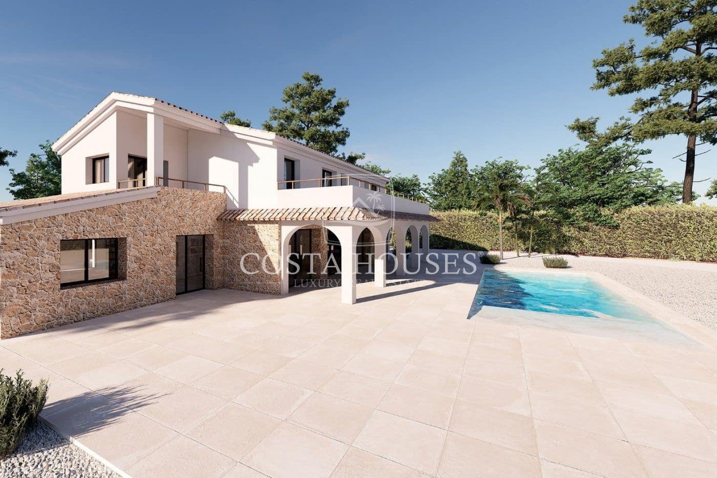 5 Zimmer Finca/Landgut zu verkaufen in Benissa mit Pool Garage - 2.275.000 € (Ref: 8864000)