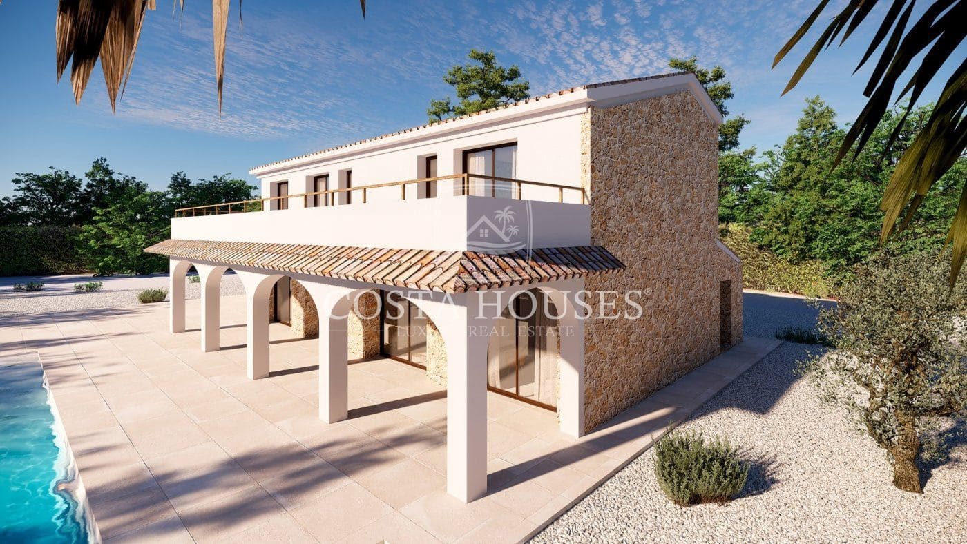 5 Zimmer Finca/Landgut zu verkaufen in Benissa mit Pool Garage - 2.275.000 € (Ref: 8864000)