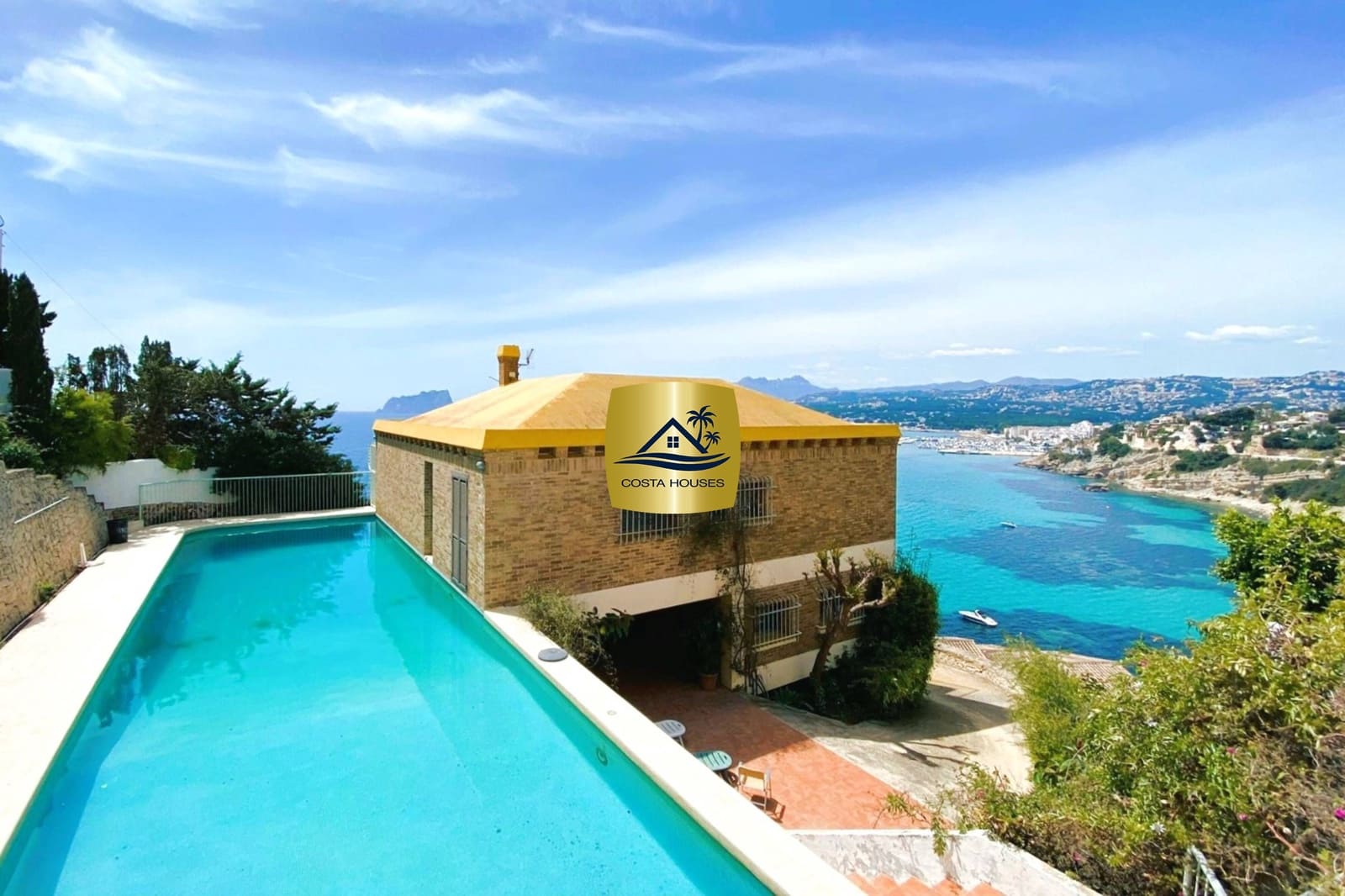 6 bedroom Villa for sale in Moraira with pool garage - € 2,500,000 (Ref: 8864013)