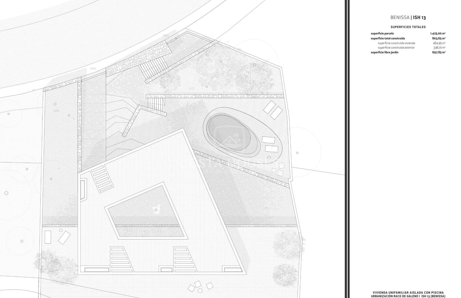 4 soveværelse Villa til salg i Benissa med swimmingpool garage - € 2.500.000 (Ref: 8864015)