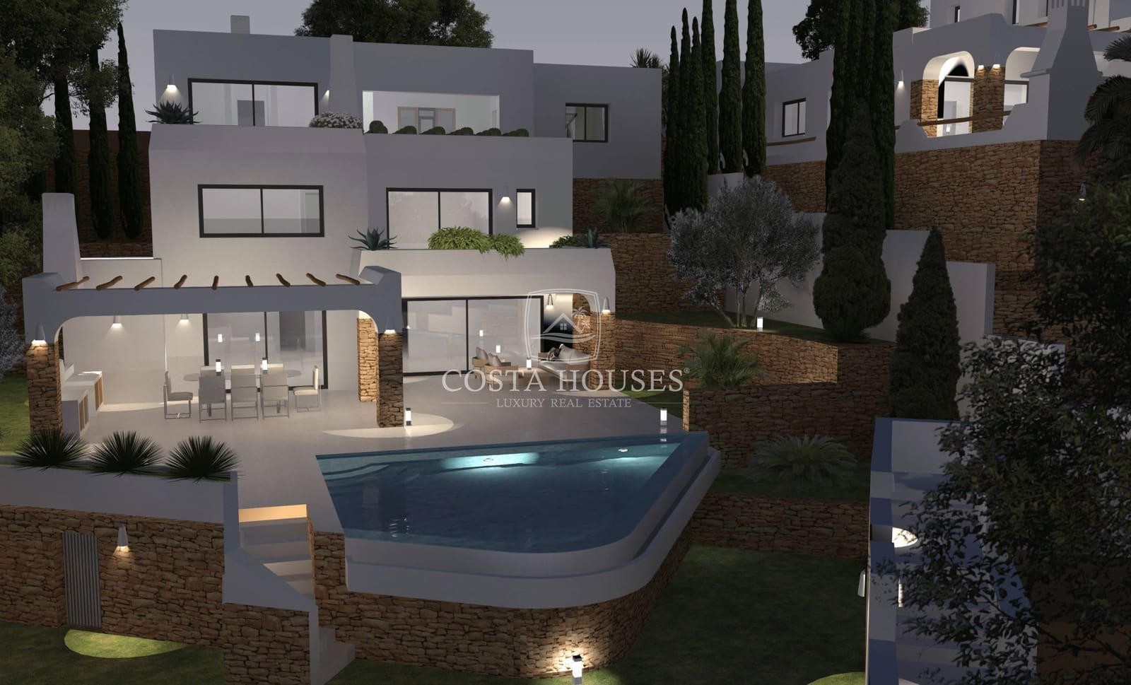 4 bedroom Villa for sale in Moraira with pool garage - € 2,900,000 (Ref: 8864019)