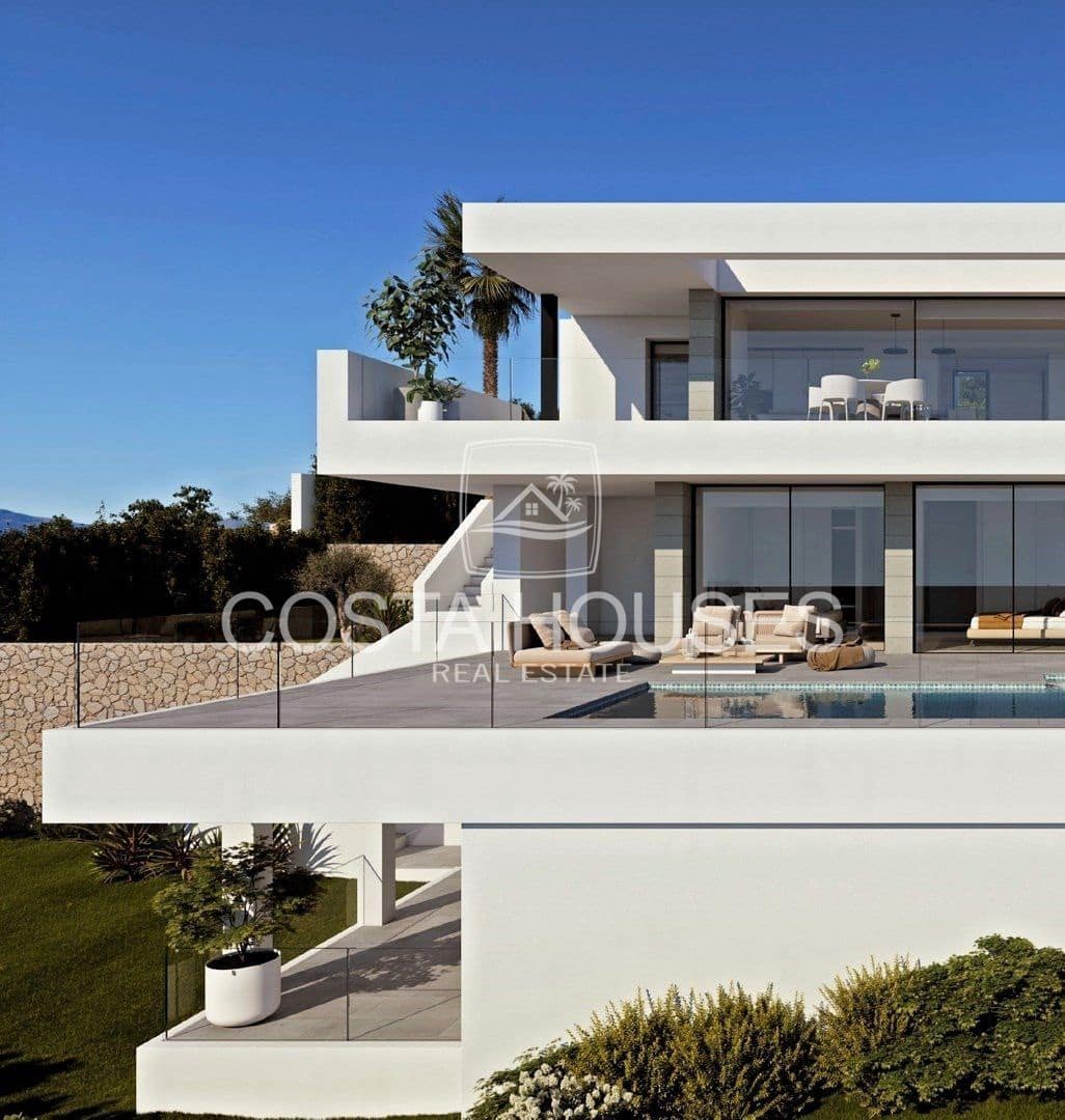 4 chambre Villa/Maison à vendre à Cumbre del Sol avec piscine garage - 2 802 000 € (Ref: 8864030)