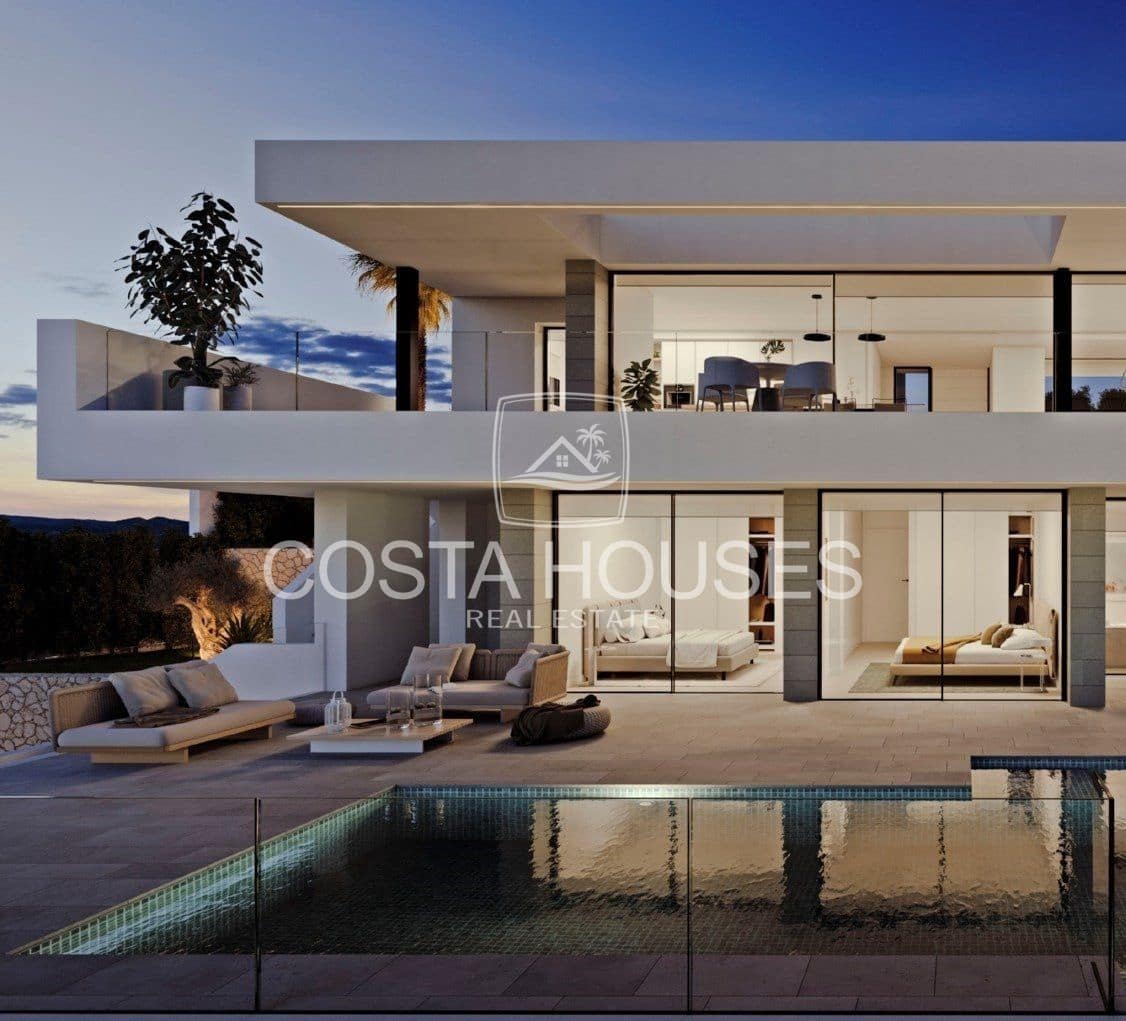 4 chambre Villa/Maison à vendre à Cumbre del Sol avec piscine garage - 2 802 000 € (Ref: 8864030)