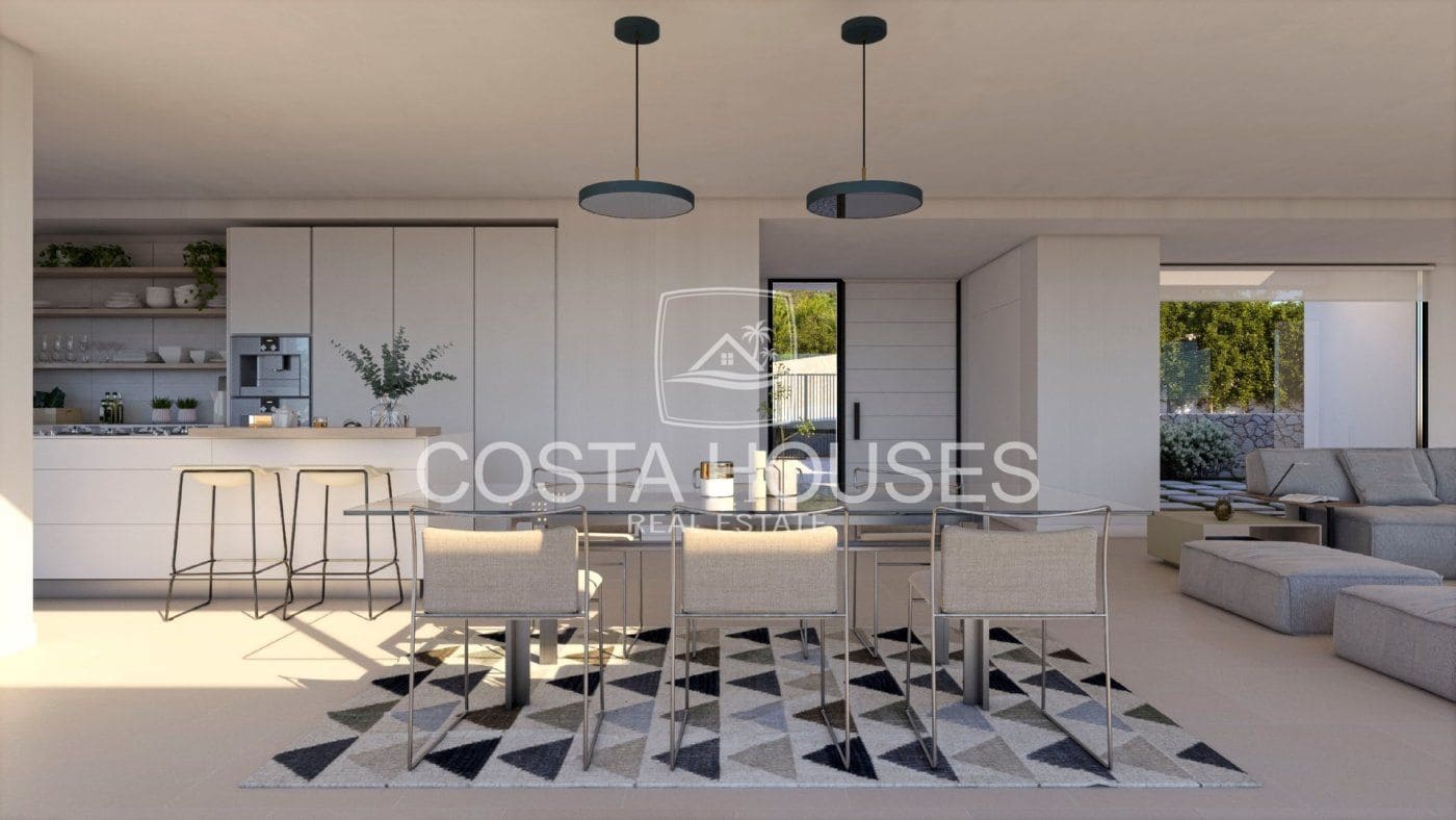 4 chambre Villa/Maison à vendre à Cumbre del Sol avec piscine garage - 2 802 000 € (Ref: 8864030)