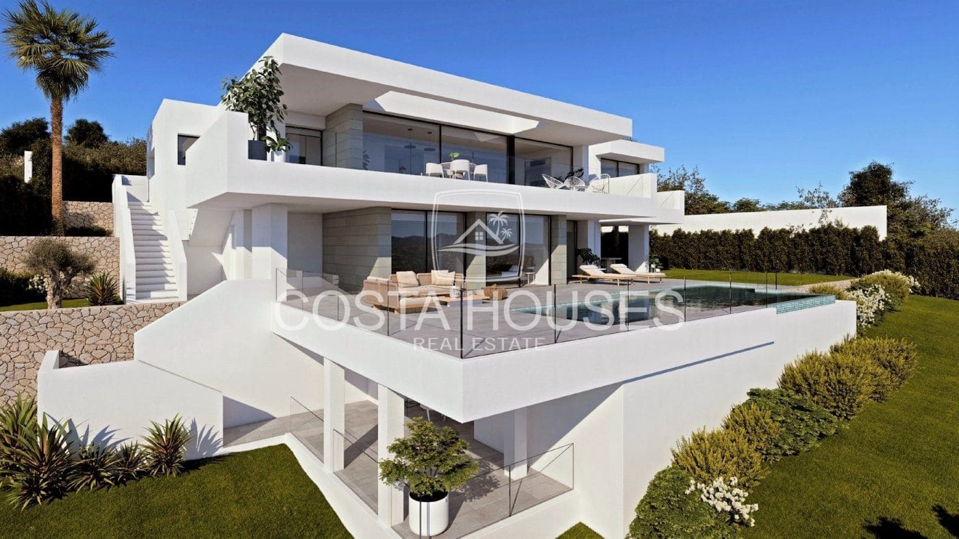 4 chambre Villa/Maison à vendre à Cumbre del Sol avec piscine garage - 2 802 000 € (Ref: 8864030)