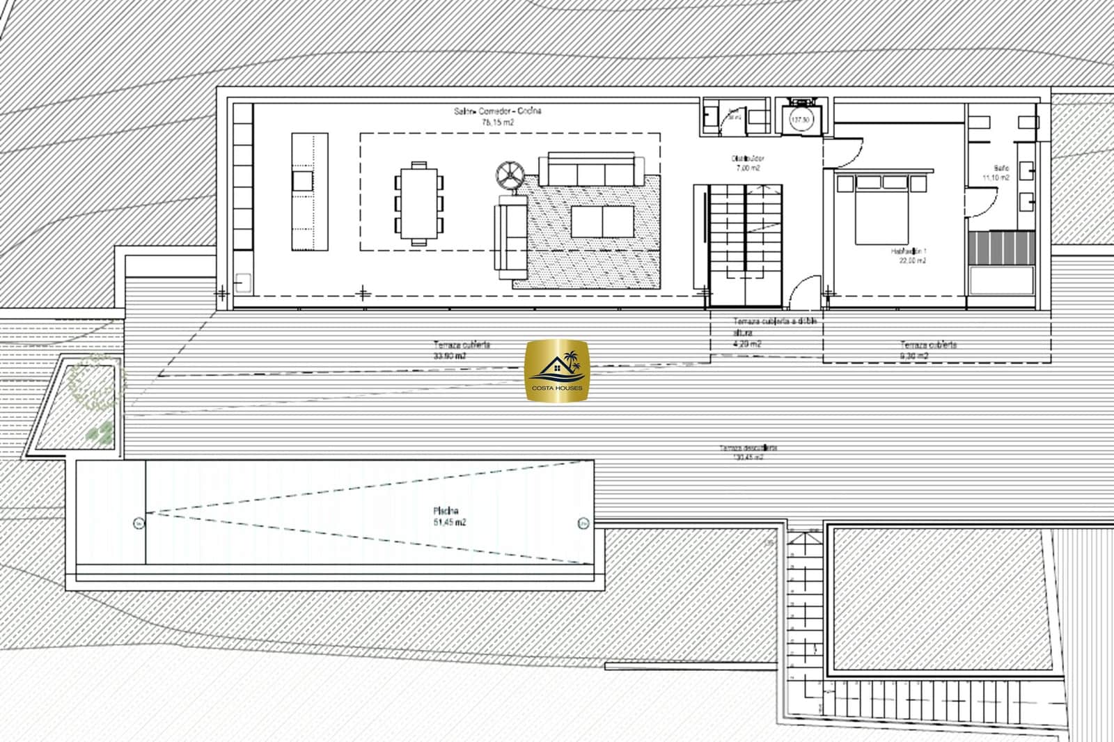 5 soveværelse Villa til salg i Benissa med swimmingpool garage - € 2.900.000 (Ref: 8864032)