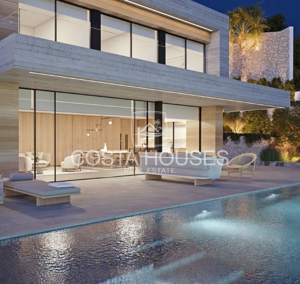 5 bedroom Villa for sale in Benissa with pool garage - € 3,125,000 (Ref: 8864046)