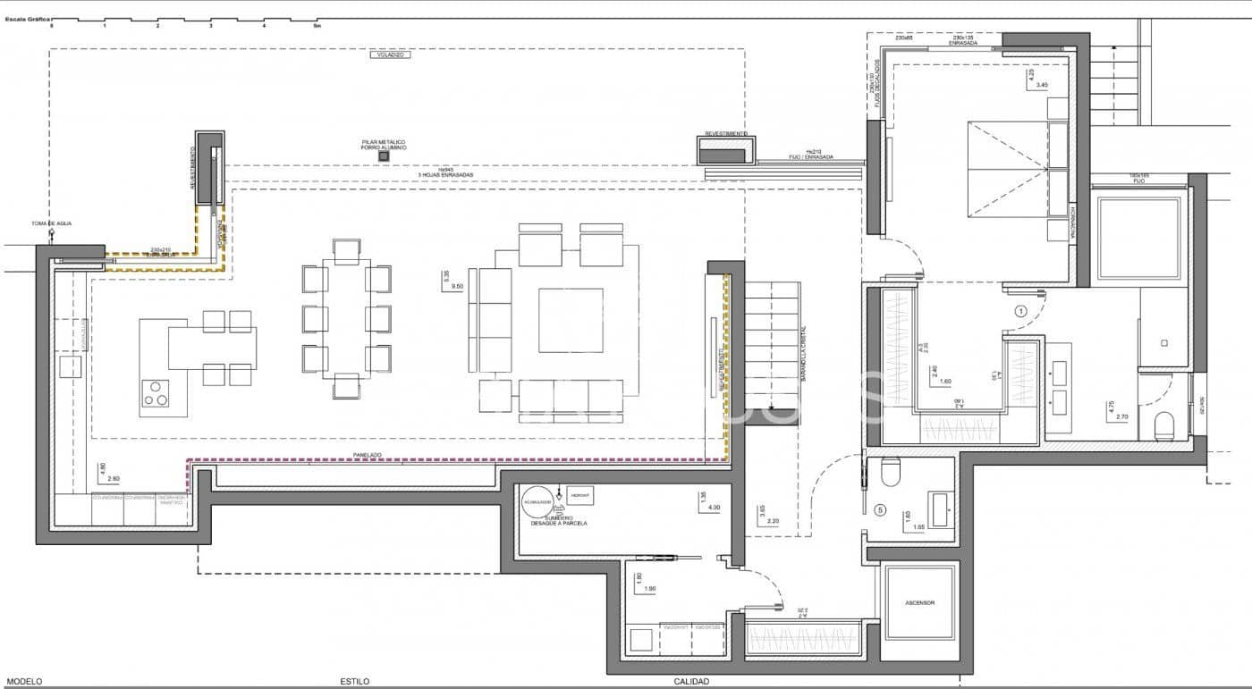5 bedroom Villa for sale in Benissa with pool garage - € 3,125,000 (Ref: 8864046)