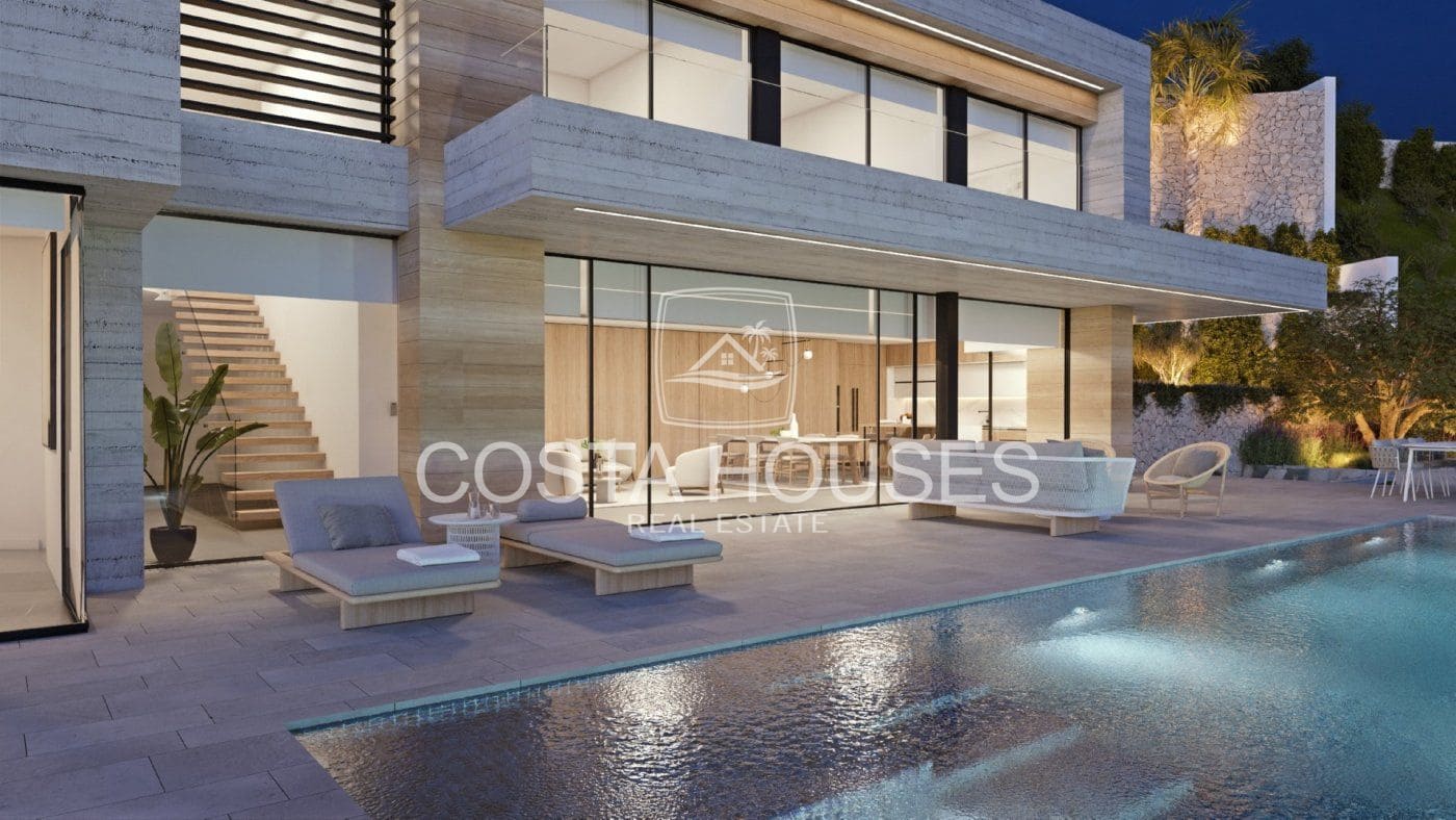 5 bedroom Villa for sale in Benissa with pool garage - € 3,125,000 (Ref: 8864046)