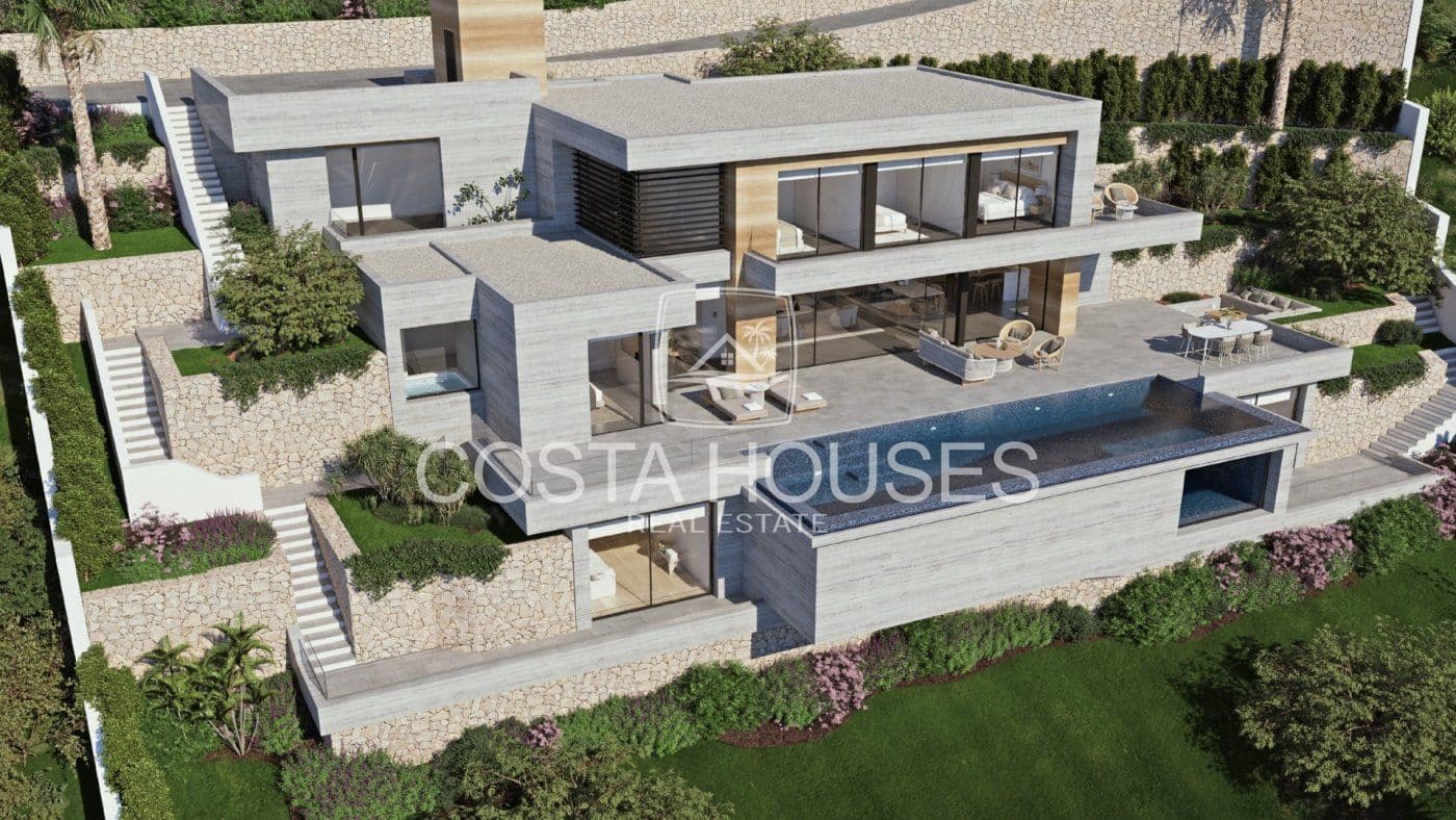 5 bedroom Villa for sale in Benissa with pool garage - € 3,125,000 (Ref: 8864046)