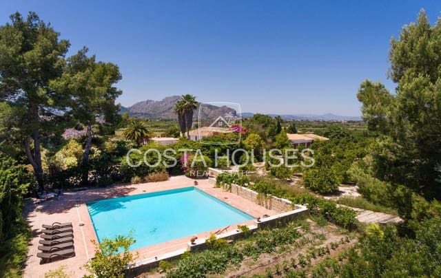 9 chambre Finca/Maison de Campagne à vendre à Dénia avec piscine garage - 3 290 000 € (Ref: 8864052)