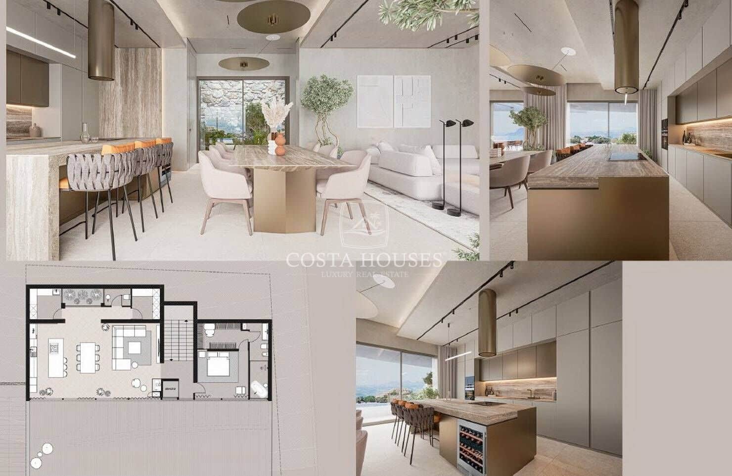 4 bedroom Villa for sale in Altea with pool garage - € 3,500,000 (Ref: 8864063)