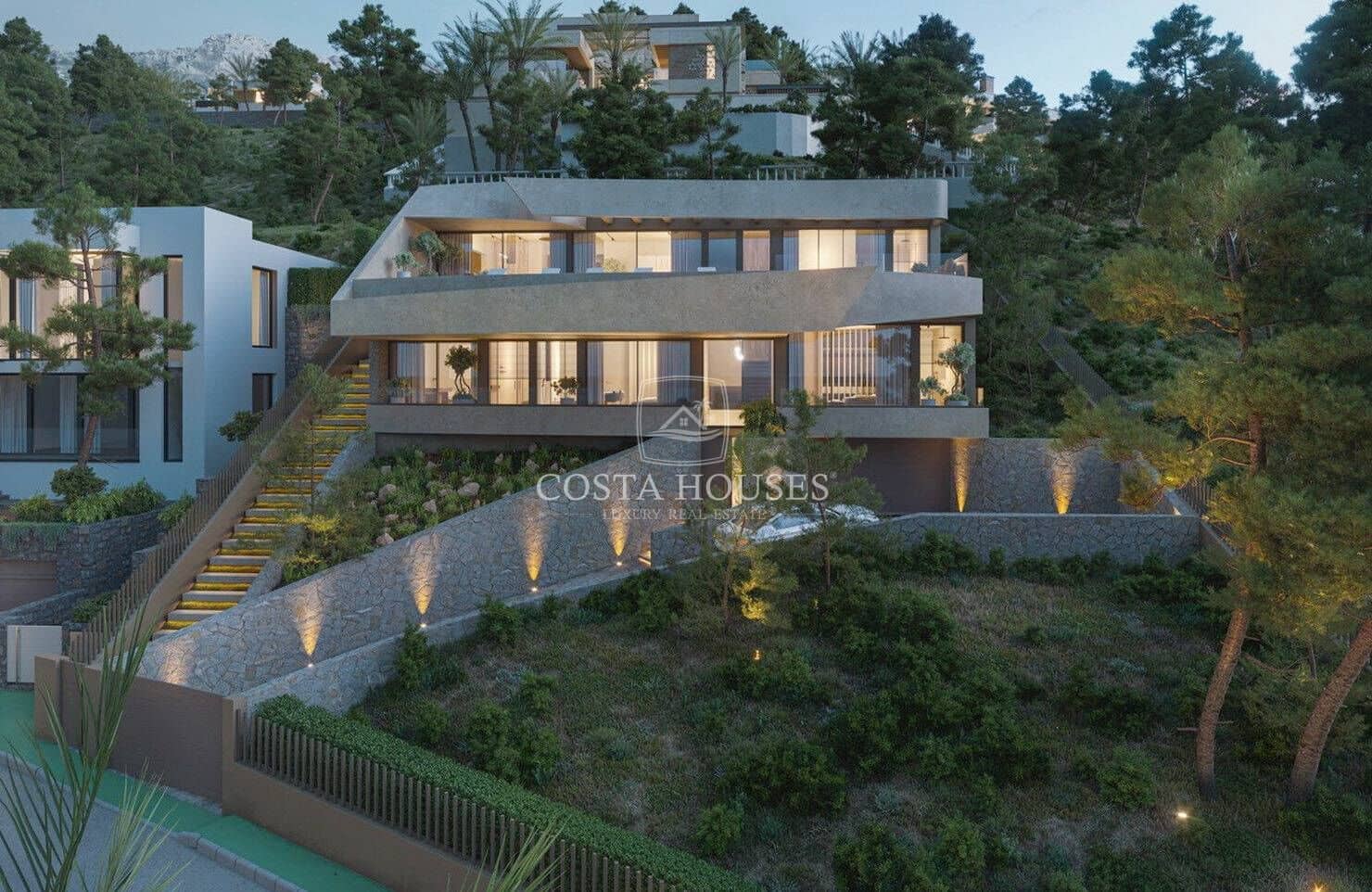 4 bedroom Villa for sale in Altea with pool garage - € 3,500,000 (Ref: 8864063)