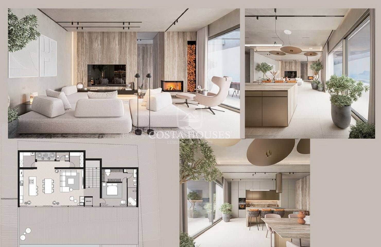 4 bedroom Villa for sale in Altea with pool garage - € 3,500,000 (Ref: 8864063)