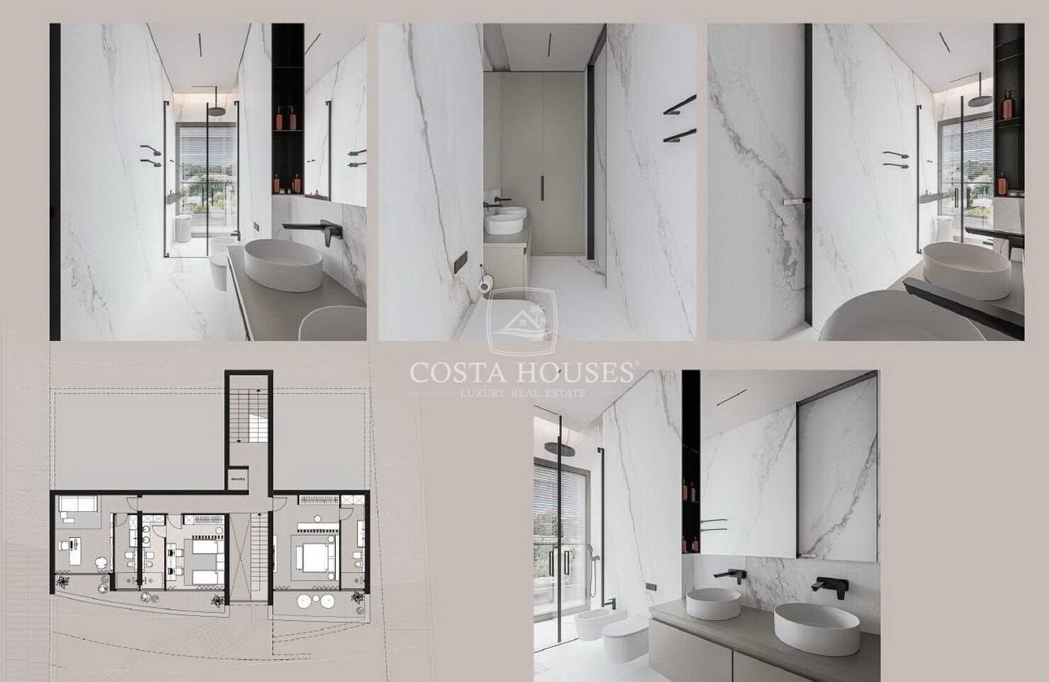 4 bedroom Villa for sale in Altea with pool garage - € 3,500,000 (Ref: 8864063)