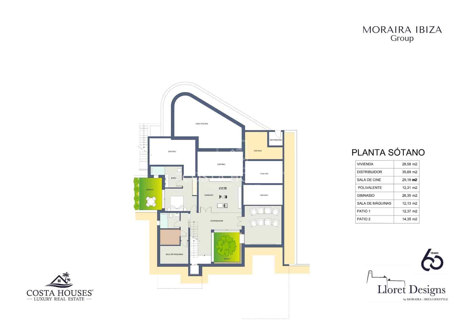 Chalet de 5 habitaciones en Moraira en venta con piscina garaje - 3.500.000 € (Ref: 8864065)