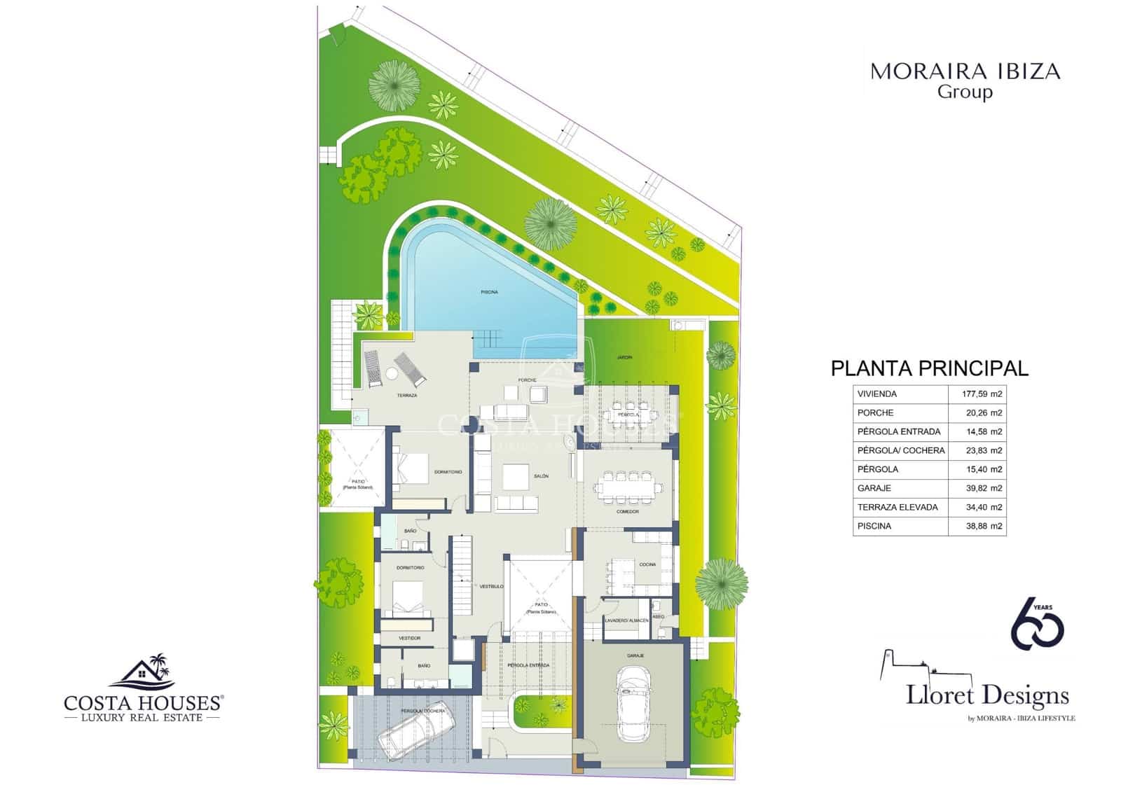 Chalet de 5 habitaciones en Moraira en venta con piscina garaje - 3.500.000 € (Ref: 8864065)