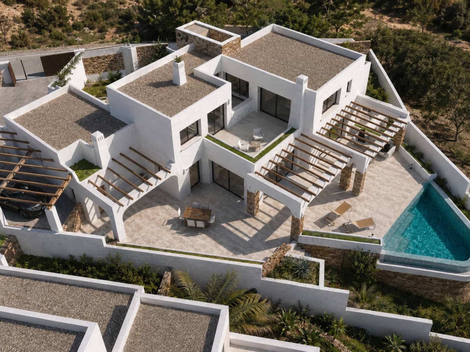 Chalet de 5 habitaciones en Moraira en venta con piscina garaje - 3.500.000 € (Ref: 8864065)