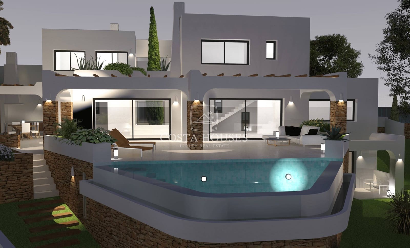 Chalet de 6 habitaciones en Moraira en venta con piscina garaje - 3.700.000 € (Ref: 8864068)