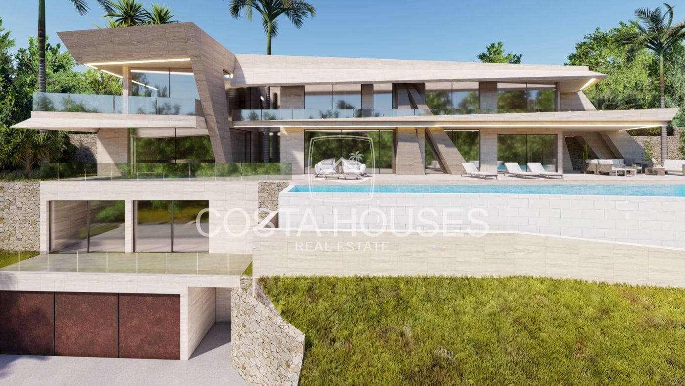 4 sypialnia Willa na sprzedaż w Javea / Xabia z basenem garażem - 4 200 000 € (Ref: 8864081)