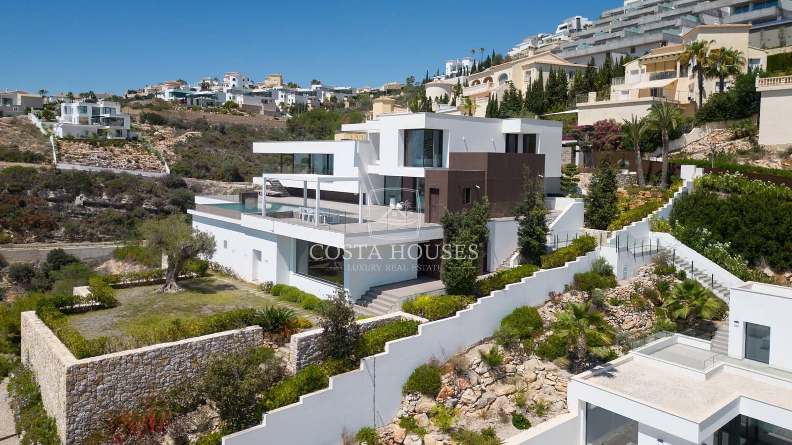 6 slaapkamer Villa te koop in Cumbre del Sol met zwembad garage - € 4.800.000 (Ref: 8864092)