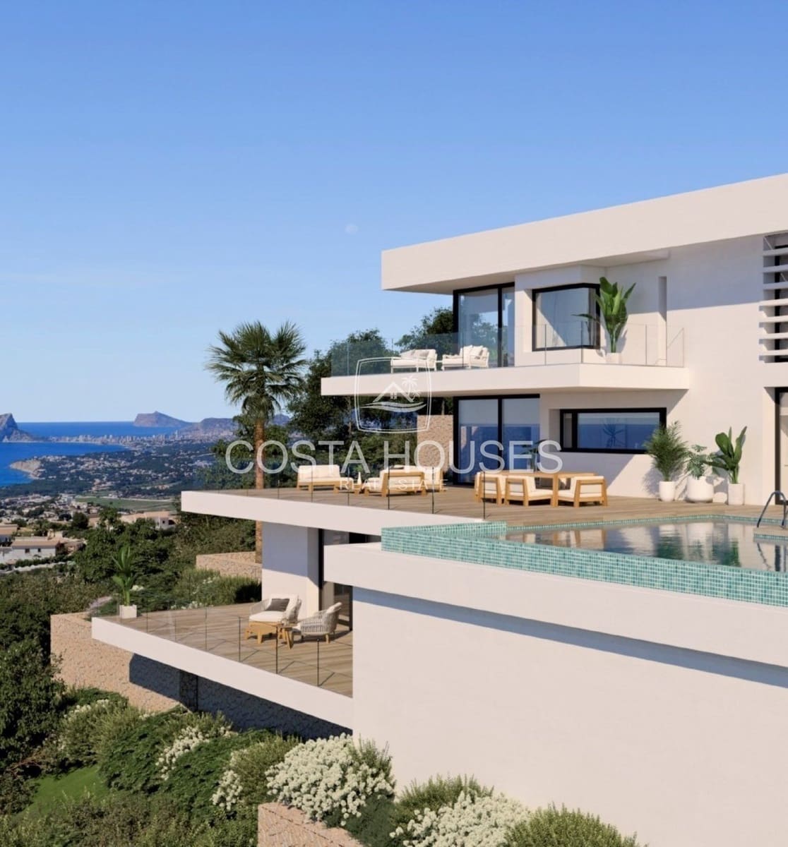 6 soveværelse Villa til salg i Cumbre del Sol med swimmingpool garage - € 5.200.000 (Ref: 8864097)