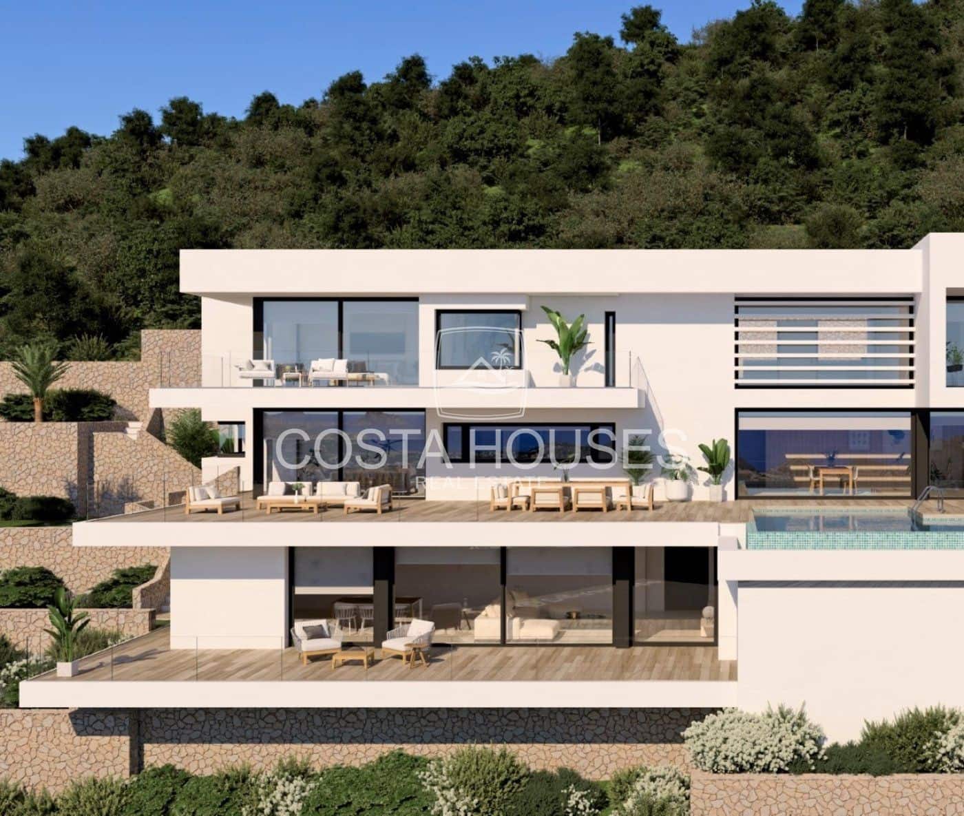 6 soveværelse Villa til salg i Cumbre del Sol med swimmingpool garage - € 5.200.000 (Ref: 8864097)