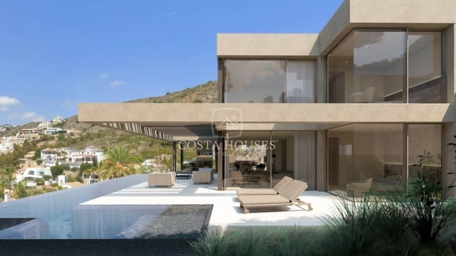 5 sypialnia Willa na sprzedaż w Moraira, Teulada-Moraira z basenem garażem - 6 500 000 € (Ref: 8864111)