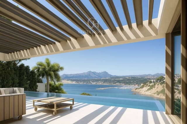 5 sypialnia Willa na sprzedaż w Moraira, Teulada-Moraira z basenem garażem - 6 500 000 € (Ref: 8864111)