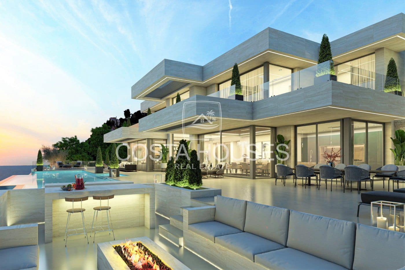 4 soverom Villa til salgs i Javea / Xabia med svømmebasseng garasje - € 6 700 000 (Ref: 8864112)