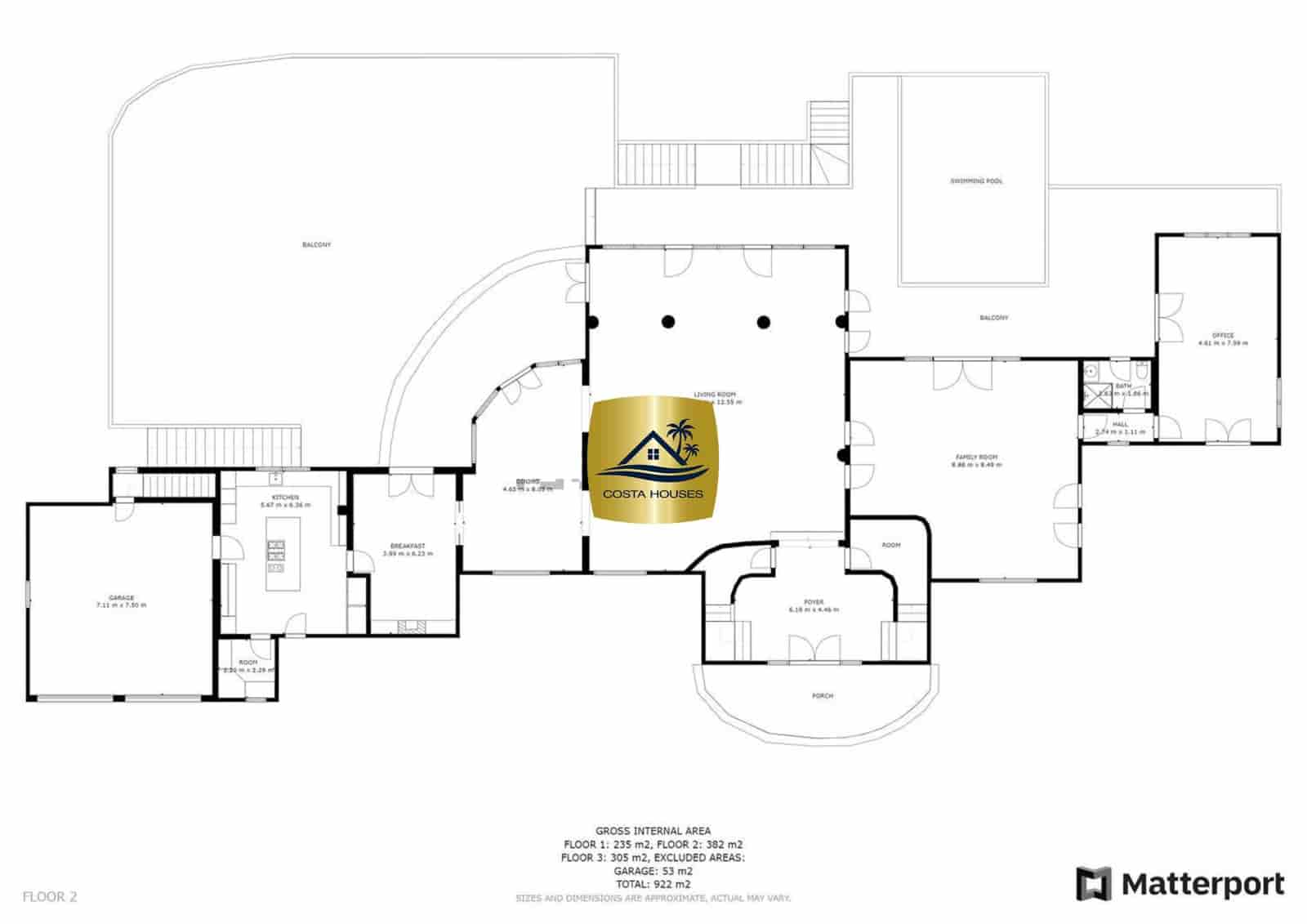 10 soverom Villa til salgs i Javea / Xabia med svømmebasseng garasje - € 7 850 000 (Ref: 8864113)