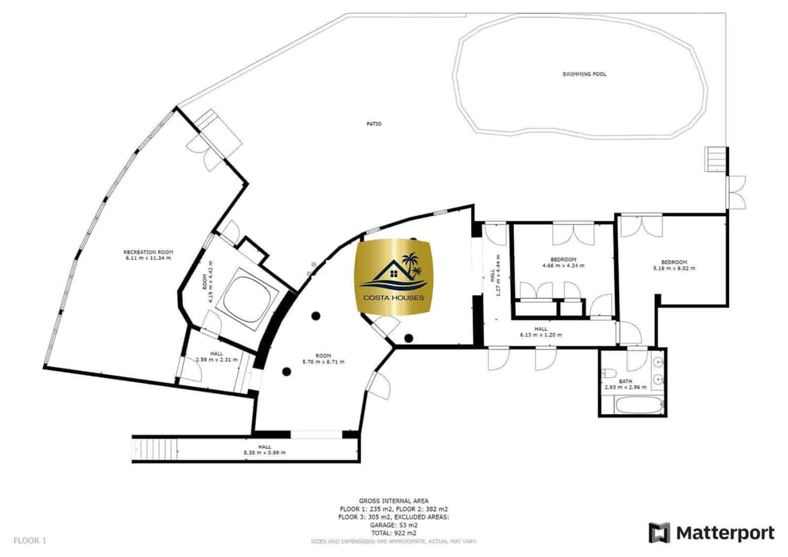 10 bedroom Villa for sale in Javea / Xabia with pool garage - € 7,850,000 (Ref: 8864114)