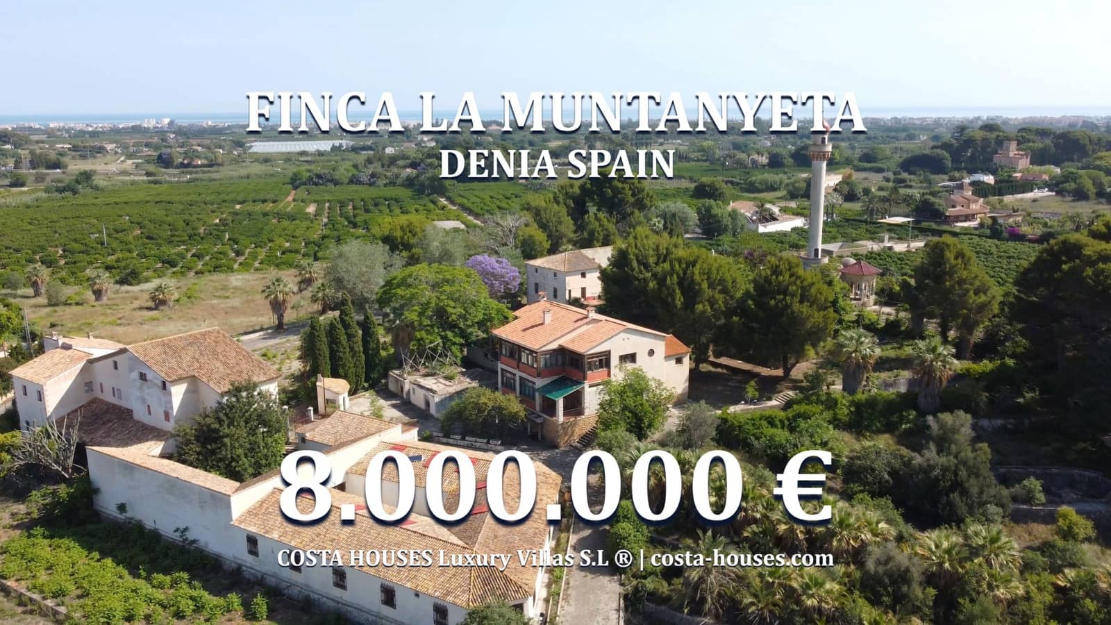 10 camera da letto Finca/Casa di Campagna in vendita in La Xara con piscina garage - 8.000.000 € (Rif: 8864116)