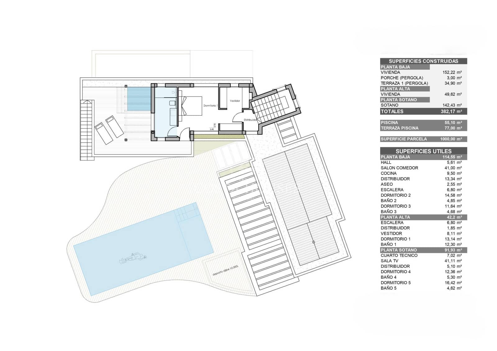 5 slaapkamer Villa te koop in Adsubia met zwembad garage - € 2.250.000 (Ref: 8894939)