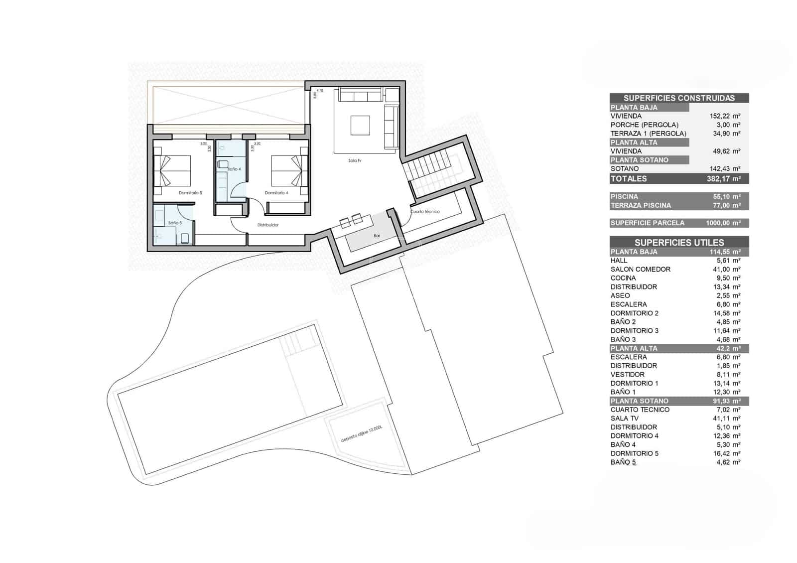 5 slaapkamer Villa te koop in Adsubia met zwembad garage - € 2.250.000 (Ref: 8894939)