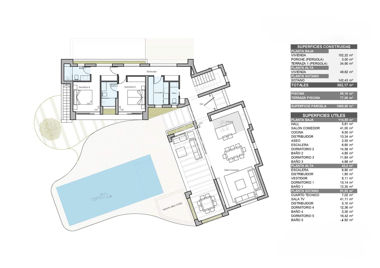 5 slaapkamer Villa te koop in Adsubia met zwembad garage - € 2.250.000 (Ref: 8894939)