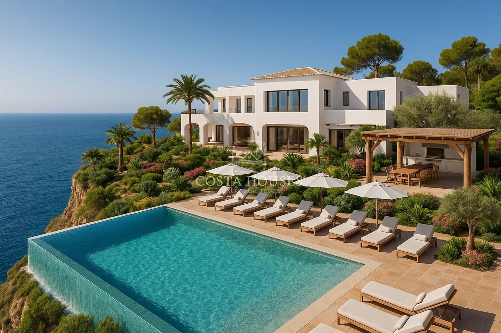 5 soverom Villa til salgs i Denia med svømmebasseng garasje - € 4 700 000 (Ref: 8939530)